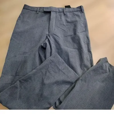 UNIQLO メンズ スラックス グレー ウエスト82cm