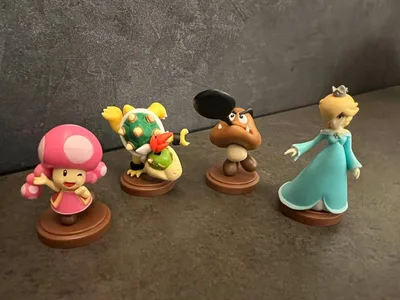 スーパーマリオジャンボリー チョコエッグ フィギュア 4体セット