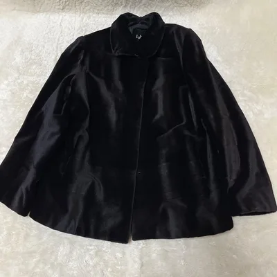 美品✨Labrador ファーコート ダークブラウン 高級感 フリーサイズ 毛皮