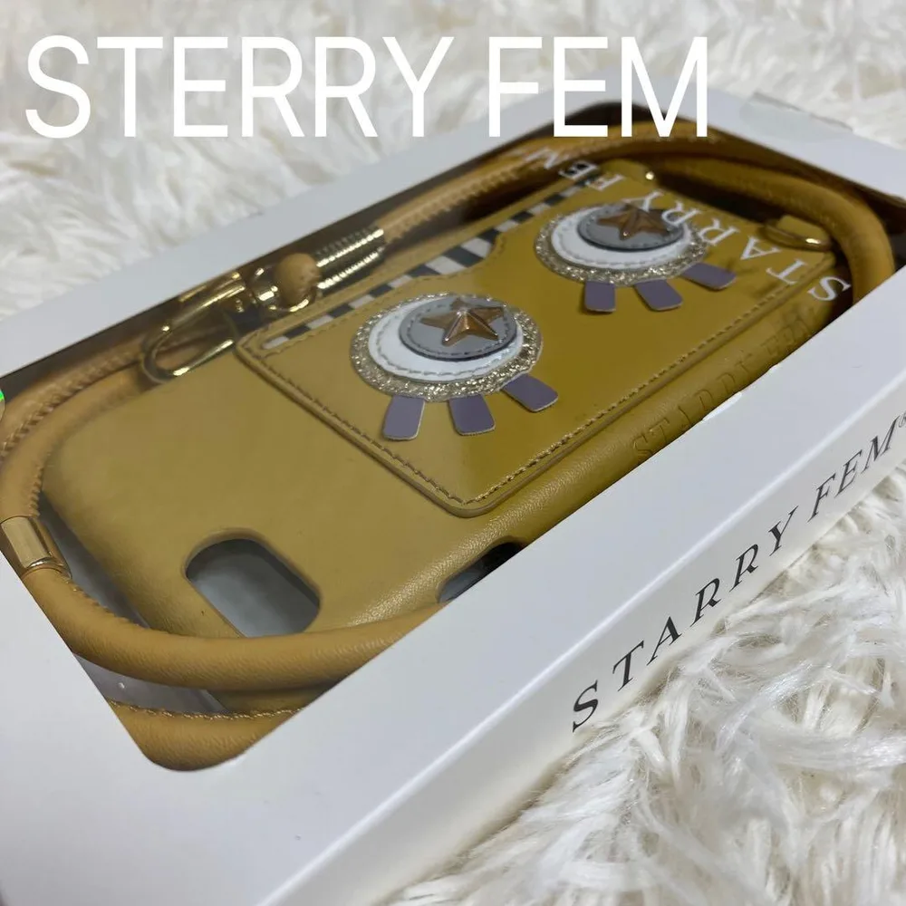 STARRY FEM iPhoneケース ストラップ付き