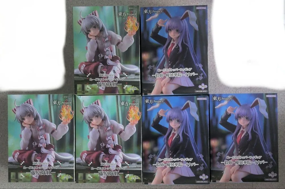東方project ぬーどるストッパーフィギュア鈴仙·優曇華院·イナバ 藤原妹紅