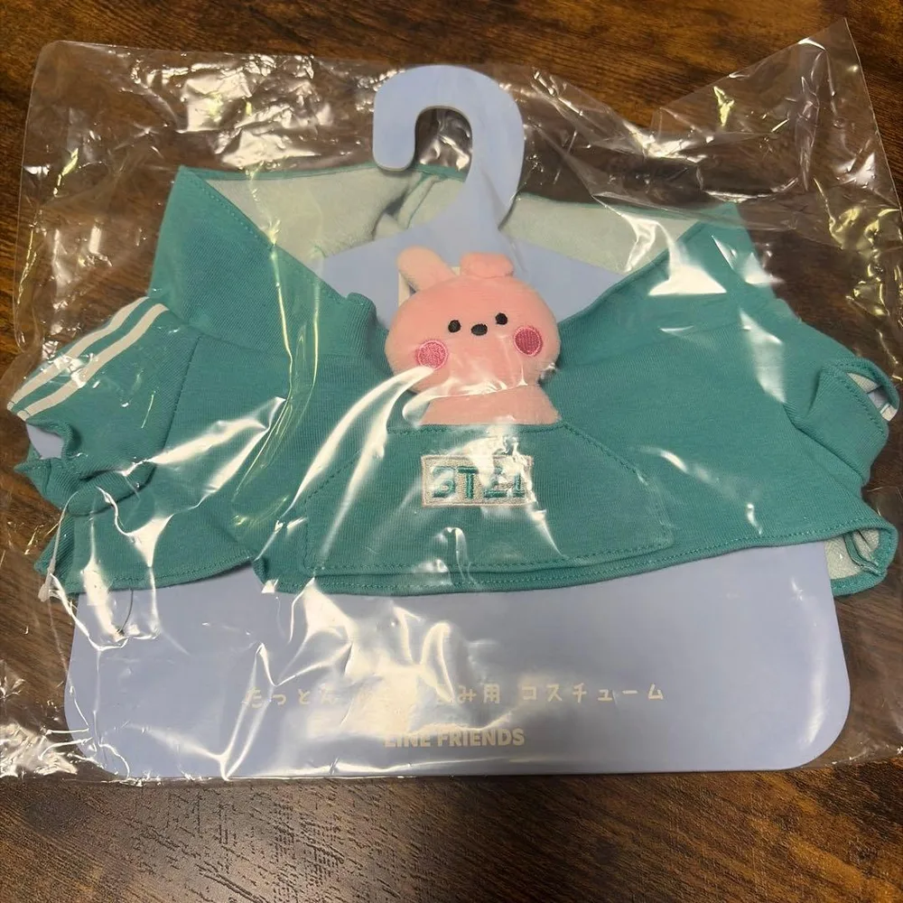 BT21 たっとん ぬいぐるみ用 コスチューム パーカーLサイズ COOKY