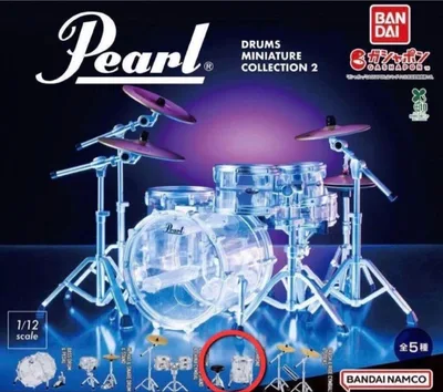 Pearl Drums Miniature Collection2 ガチャ 新品