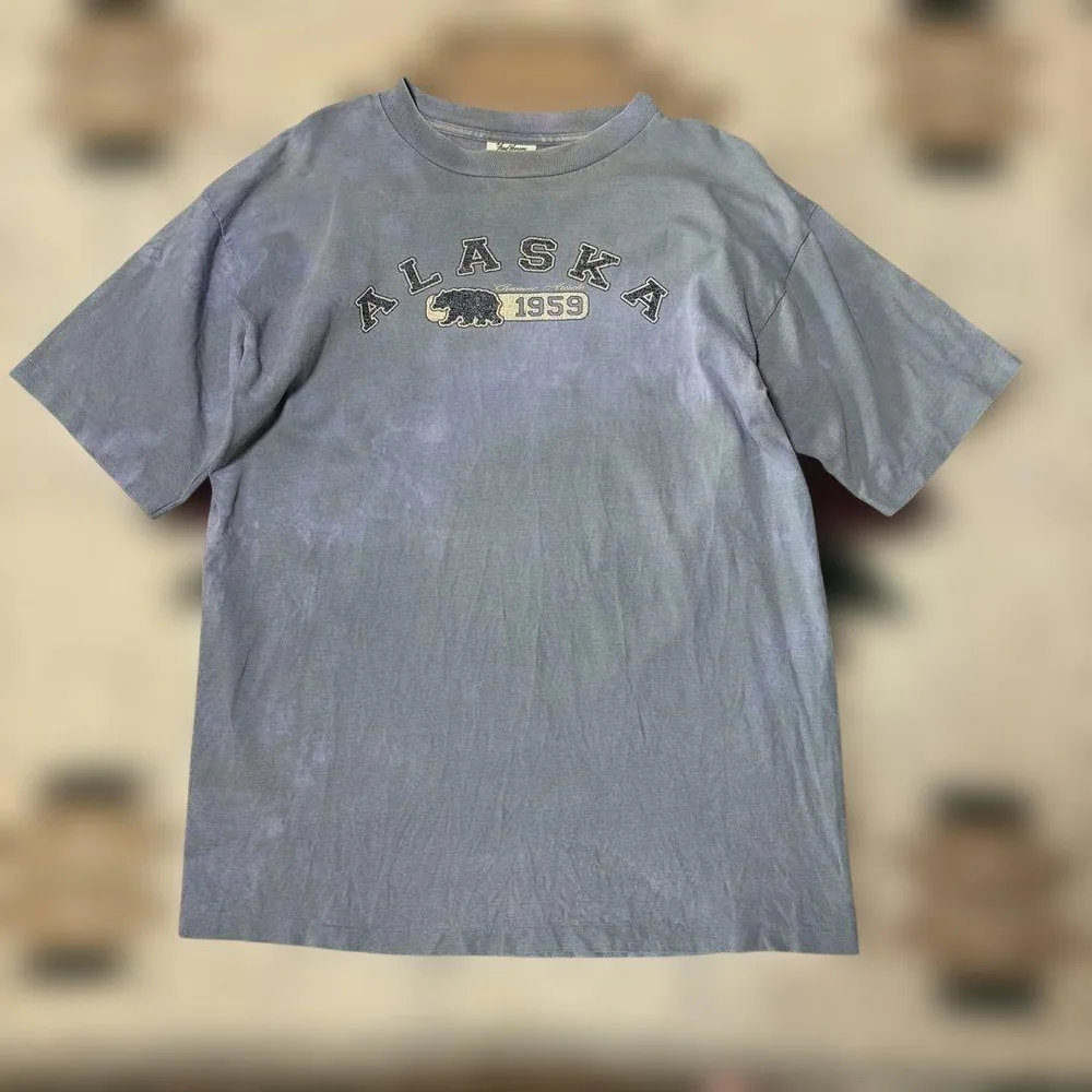 Fred Harvey ALASKA 1959 ブリーチTシャツ