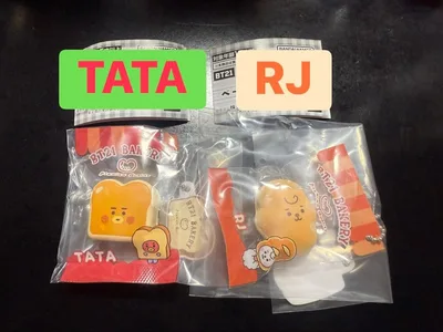 BT21 ベーカリーチャーム RJ&TATA