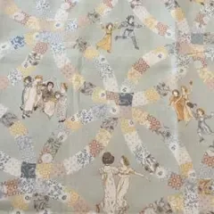 ケイトグリーナウェイ グリーン ルシアン 生地