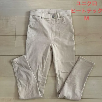 ユニクロ ヒートテック パンツ M ベージュ