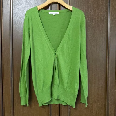美品 GREEN LABEL RELAXING Vネックカーディガン リバティ