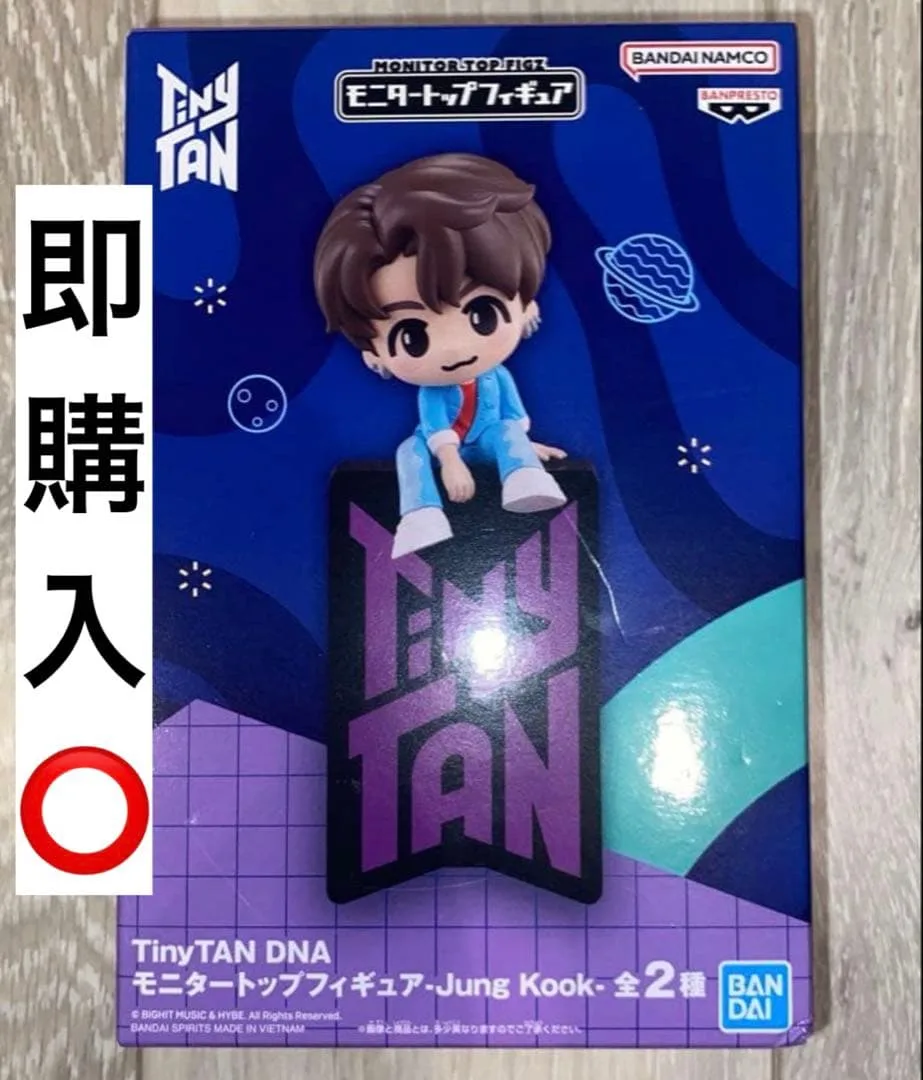 TinyTAN DNA モニタートップフィギュア ジョングク Aタイプ