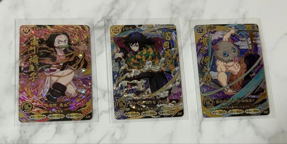 鬼滅の刃 日輪バトルスラッシュ UR 3枚セット