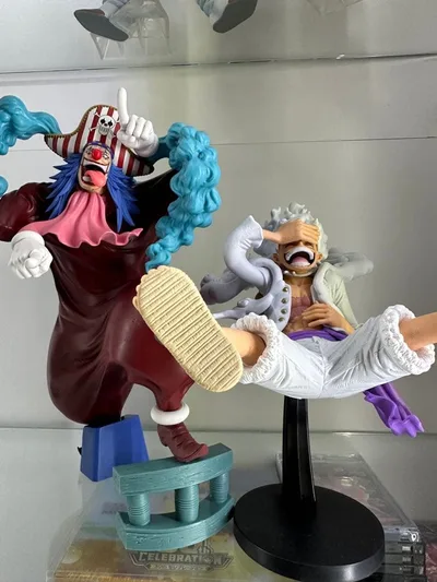 ワンピース フィギュア バギー ルフィ 2体セット