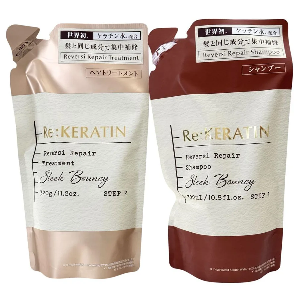 Re:KERATIN リバーシリペア シャンプー トリートメント 詰め替えセット