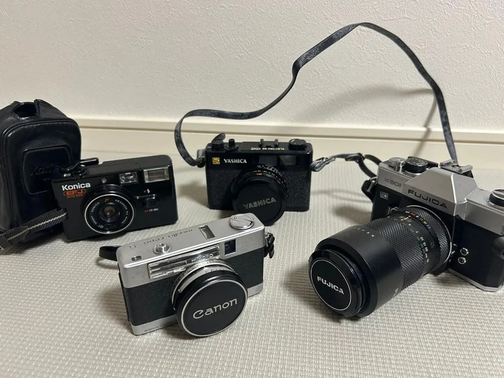 【ジャンク】FUJICA ST801 など フィルム一眼レフカメラ まとめ売り