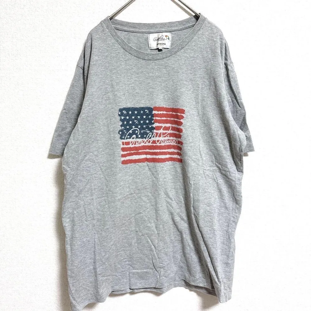 アーノルドパーマー Tシャツ 星条旗 アメリカ コットン ヴィンテージ 古着