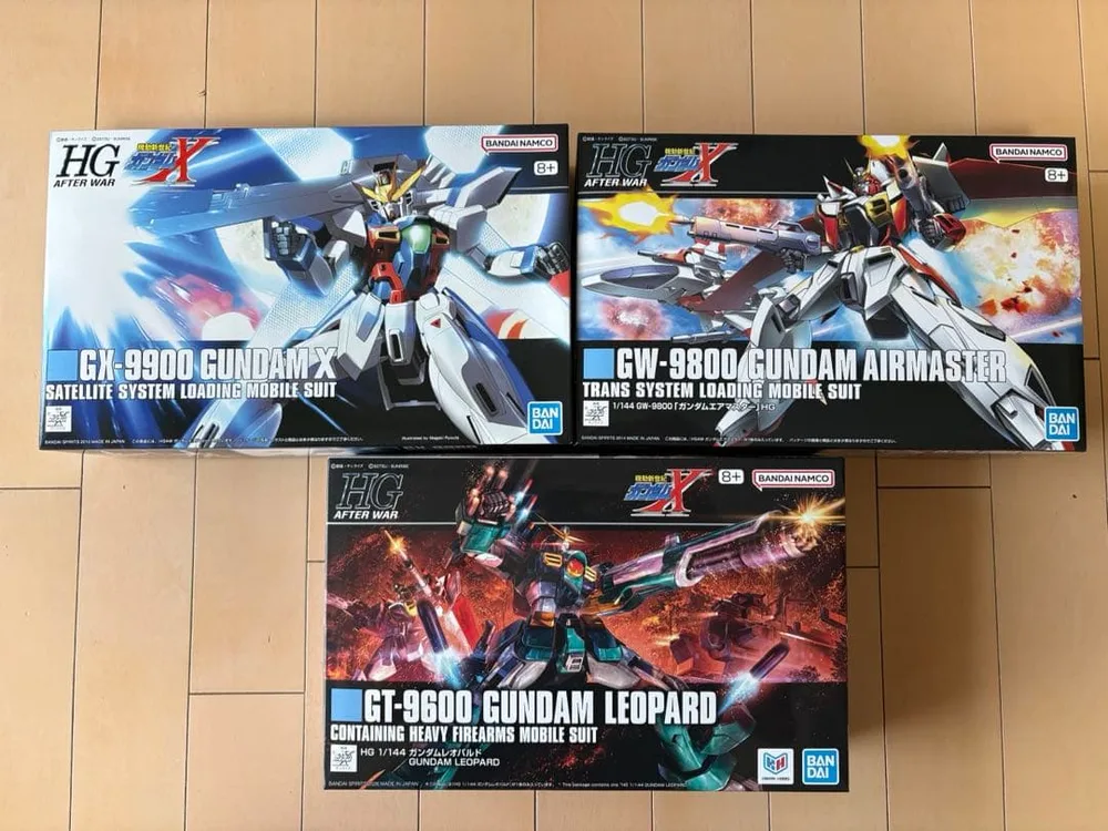 ชุดบอดี้ HGAW Gundam X series 3