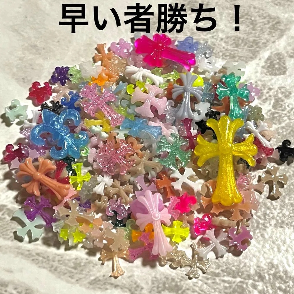 お得!ネイルパーツ 2クロスネイルパーツ まとめ売り