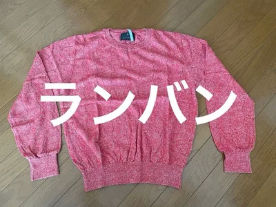 LANVIN COLLECTION ニット レッド系