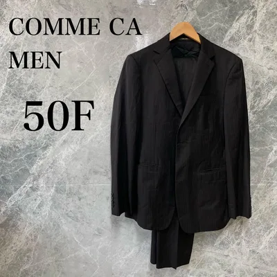 COMME CA MEN メンズ ビジネススーツ セットアップ 美品