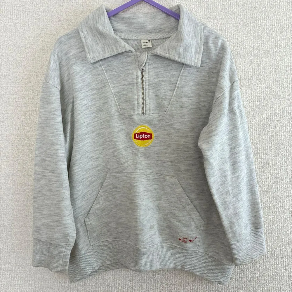 apres les cours Lipton ハーフジップ トレーナー 110