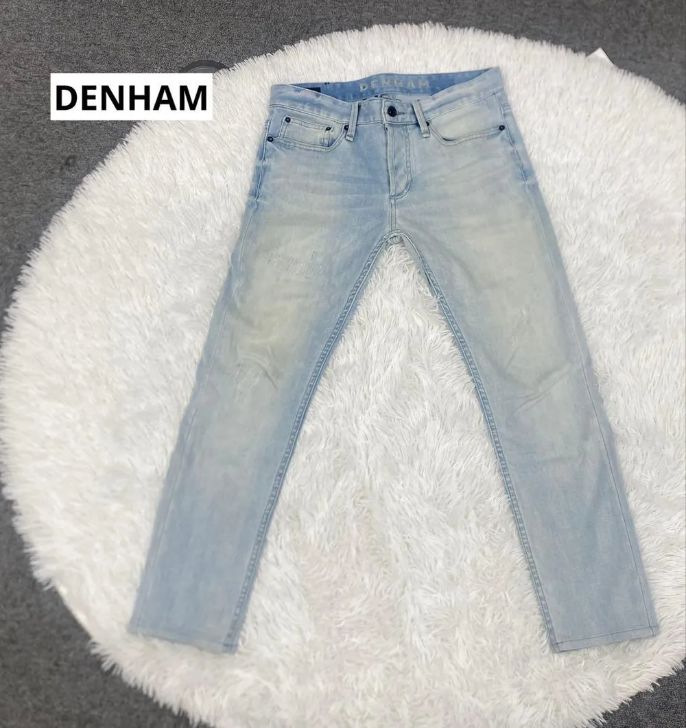 DENHAM デンハム スキニー デニム パンツ ライトブルー