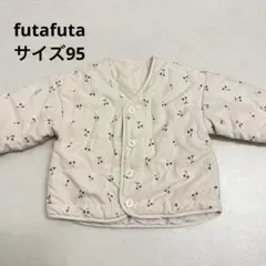 futafuta サイズ95 リバーシブルさくらんぼ柄 ジャケット アウター