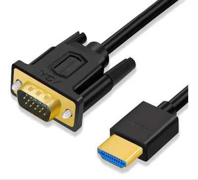 HDMI to VGA 変換ケーブル 金メッキ端子 3m