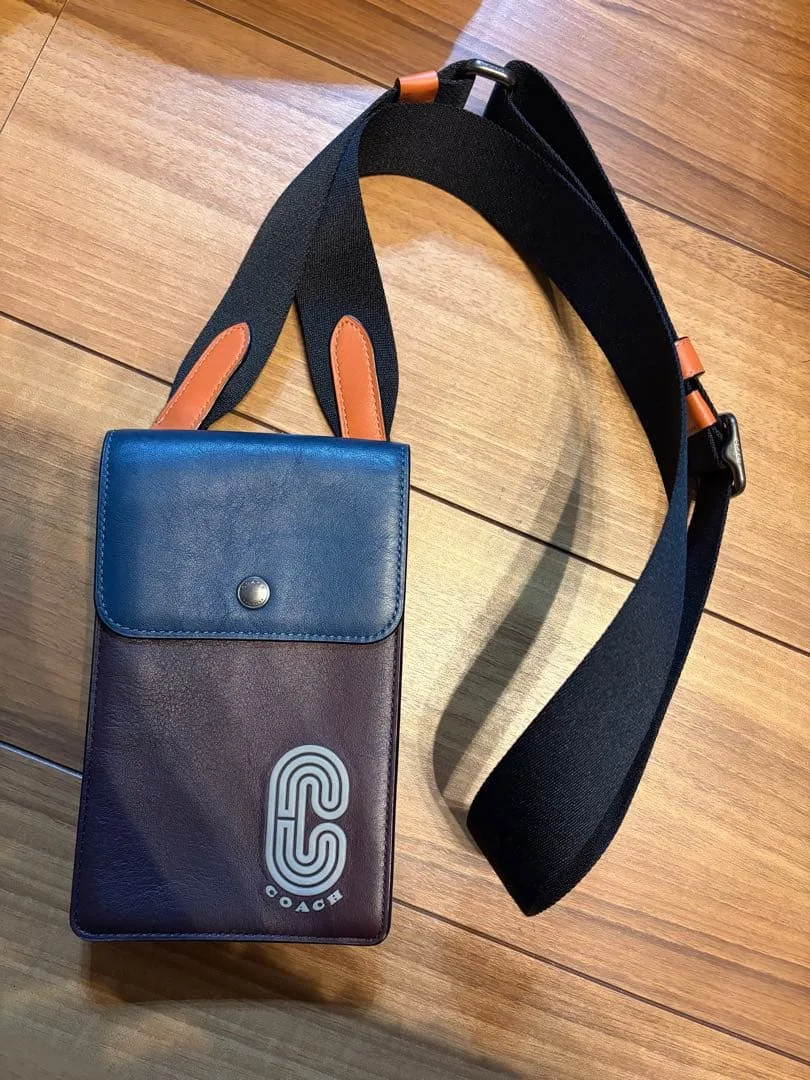 COACH ボディバッグ ネイビー