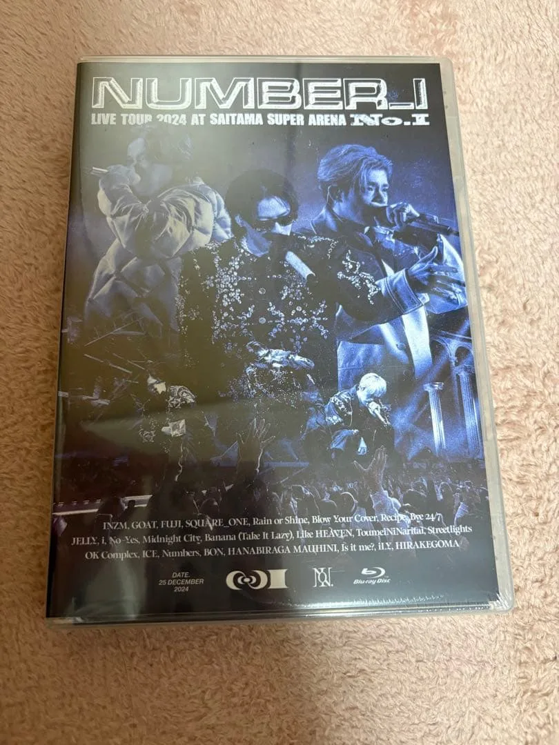 Number_i LiVETOUR2024 NoⅠ ชุด 2 ใบ