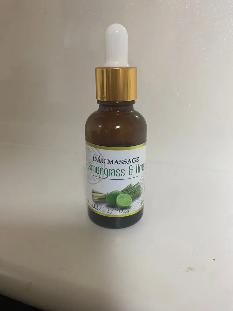 DẦU MASSAGE LEMONGRASS & LIME 30ml