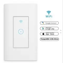 Wi-Fiウォールスイッチ タッチパネル シングルスイッチ