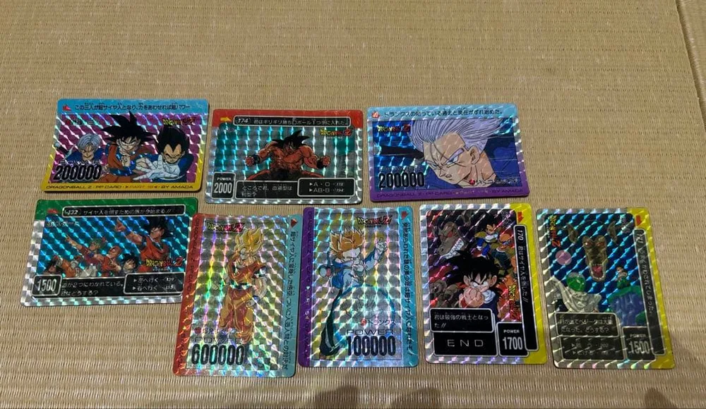 ドラゴンボールZ カードダス 8枚