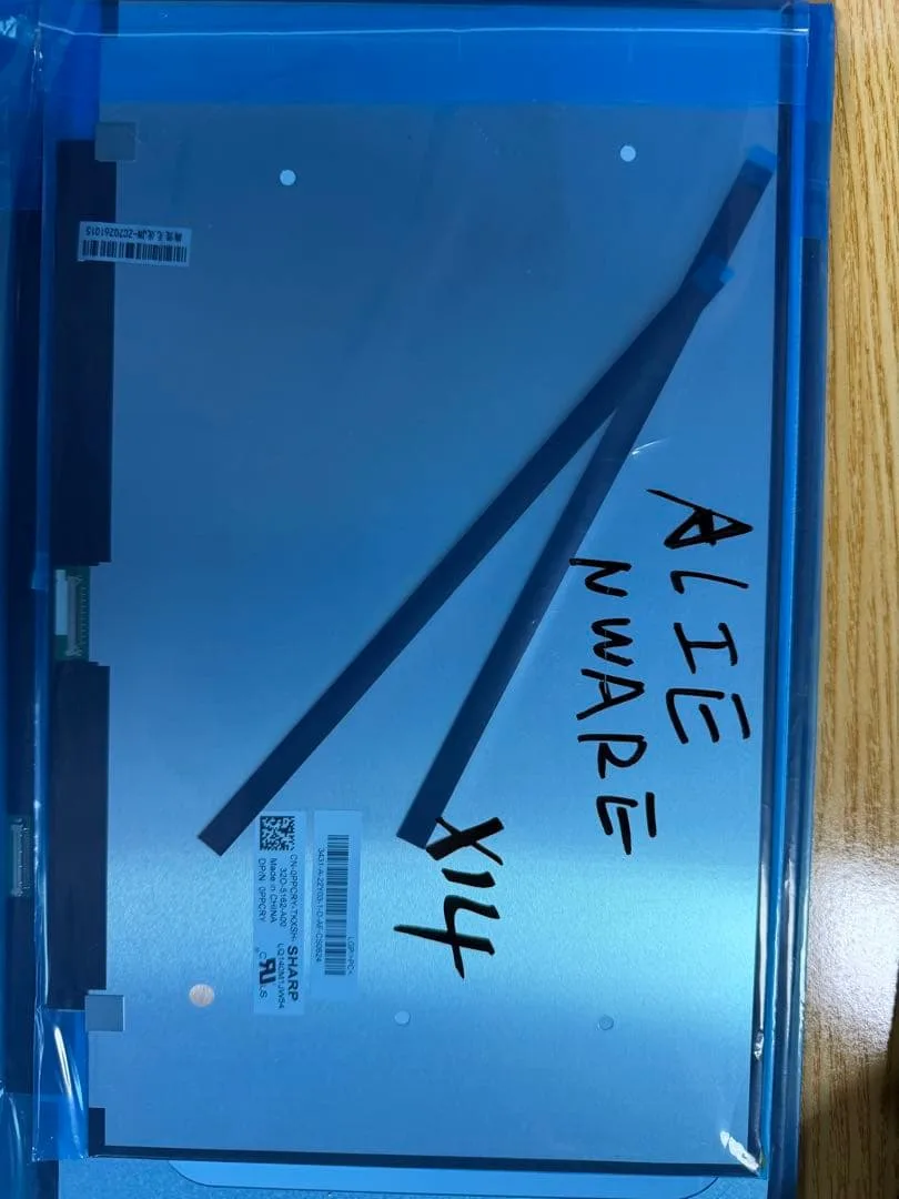 SHARP LQ140M1JW54 液晶パネル ALIE NWARE x14