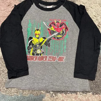 仮面ライダー 長袖カットソー 戦隊120