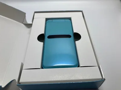 au GRATINA KYF42 ライトブルー 4G ガラケー ☆未使用☆
