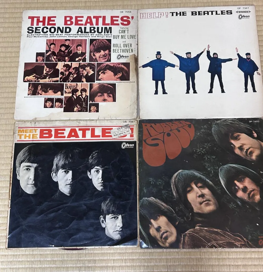 อัลบั้มแผ่นเสียงของ Beatles Odeon Red Edition 4