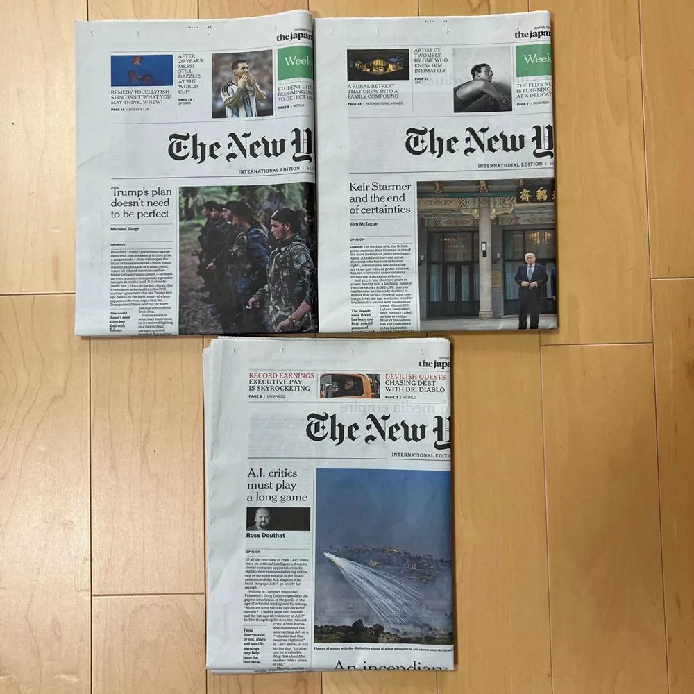 The New York Times ชุด 3 ตอน