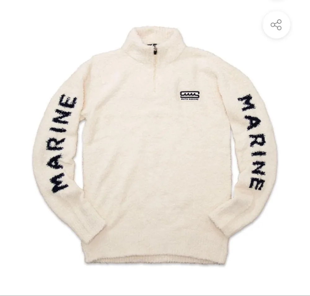 muta MARINE モールニット ジップアップ メンズ