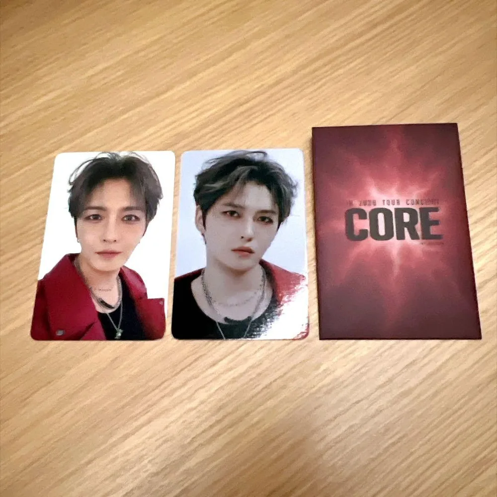 JX ジェジュン 2026 コンサート CORE 韓国 公式フォトカード 2枚