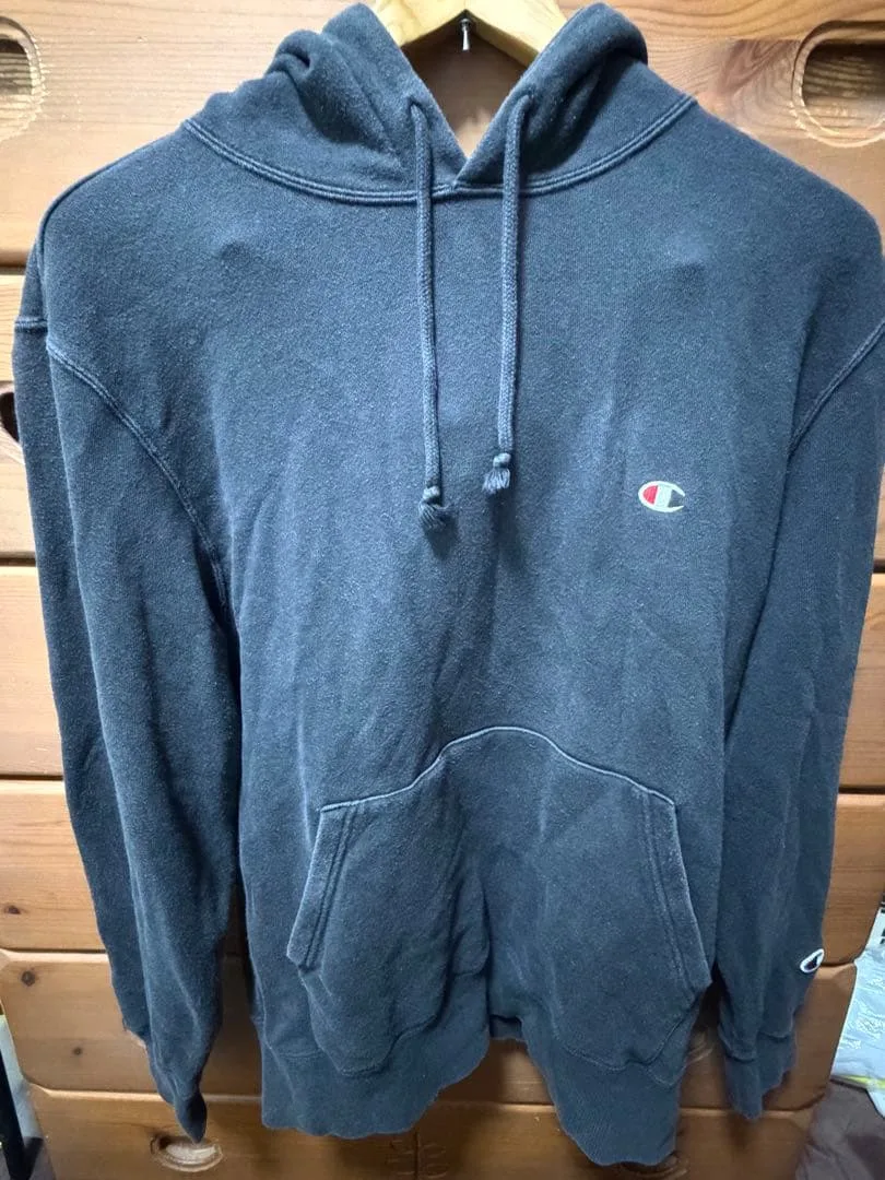 Champion プルオーバーパーカー ブラック MEDIUM