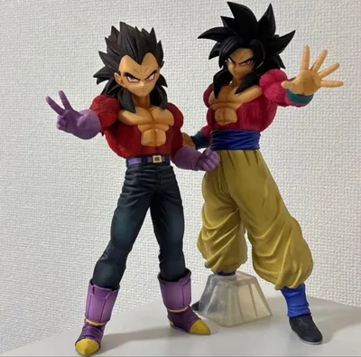 ドラゴンボール 一番くじ 超サイヤ人4 孫悟空 ベジータ フィギュア