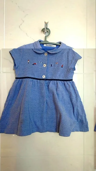familiar ファミリア マリン刺繍 ワンピース