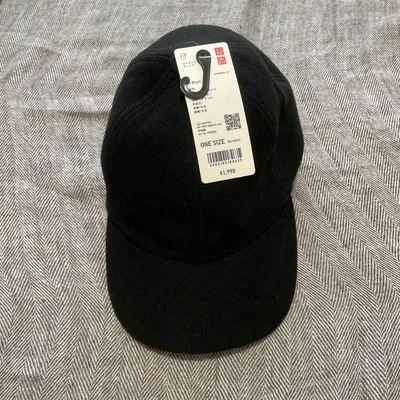 UNIQLO UVカット キャップ ブラック