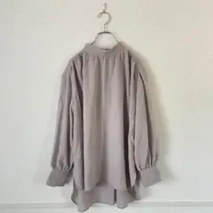 美品 fonce フォンセ シャツ 長袖 ブラウス オフィス カジュアル