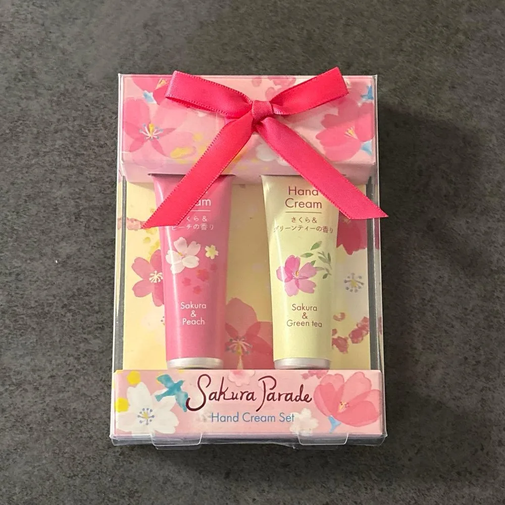 Sakura Parade ハンドクリームセット さくら ピーチ グリーンティー