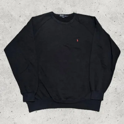 90s POLO Ralph Lauren スウェット フェード 香港製