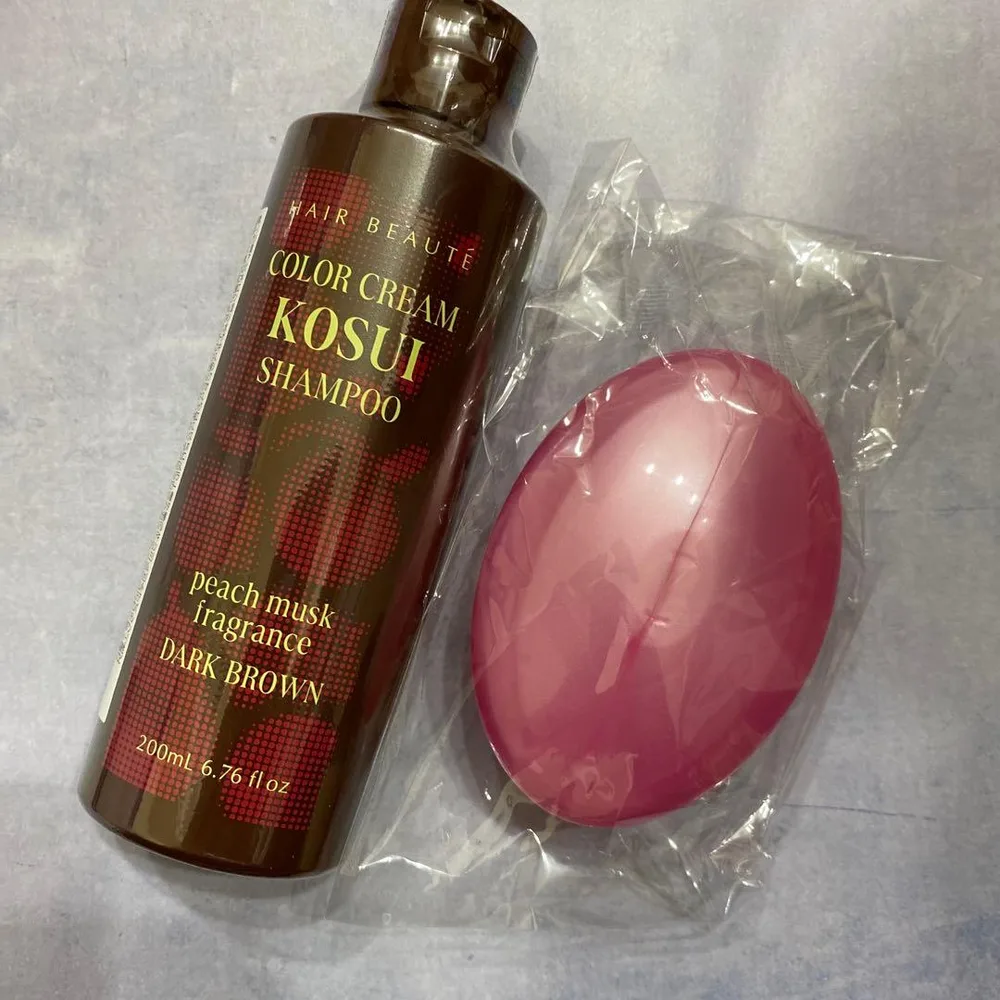 【1022】KOSUI カラークリームシャンプー ダークブラウン 200ml