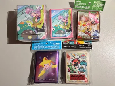 ポケモンカードゲーム デッキシールド 4種 ナンジャモ デッキボックス