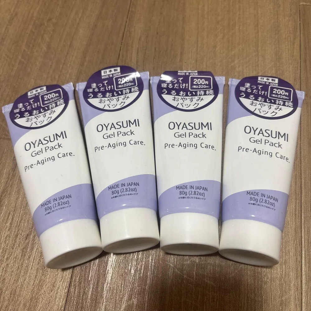 新品 ゲルパック 4本 ナイトケア