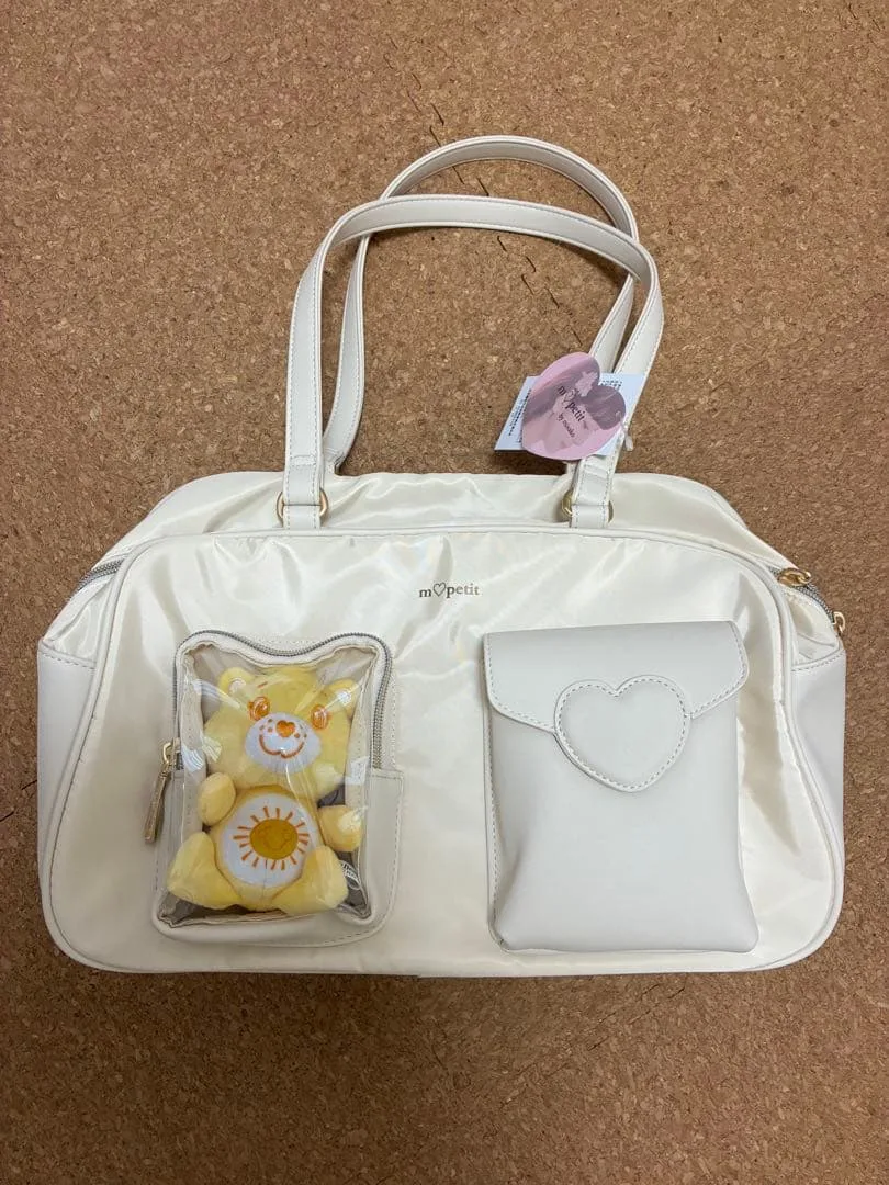 青木美沙子 推し活バック【新品】オフホワイト おまけあり