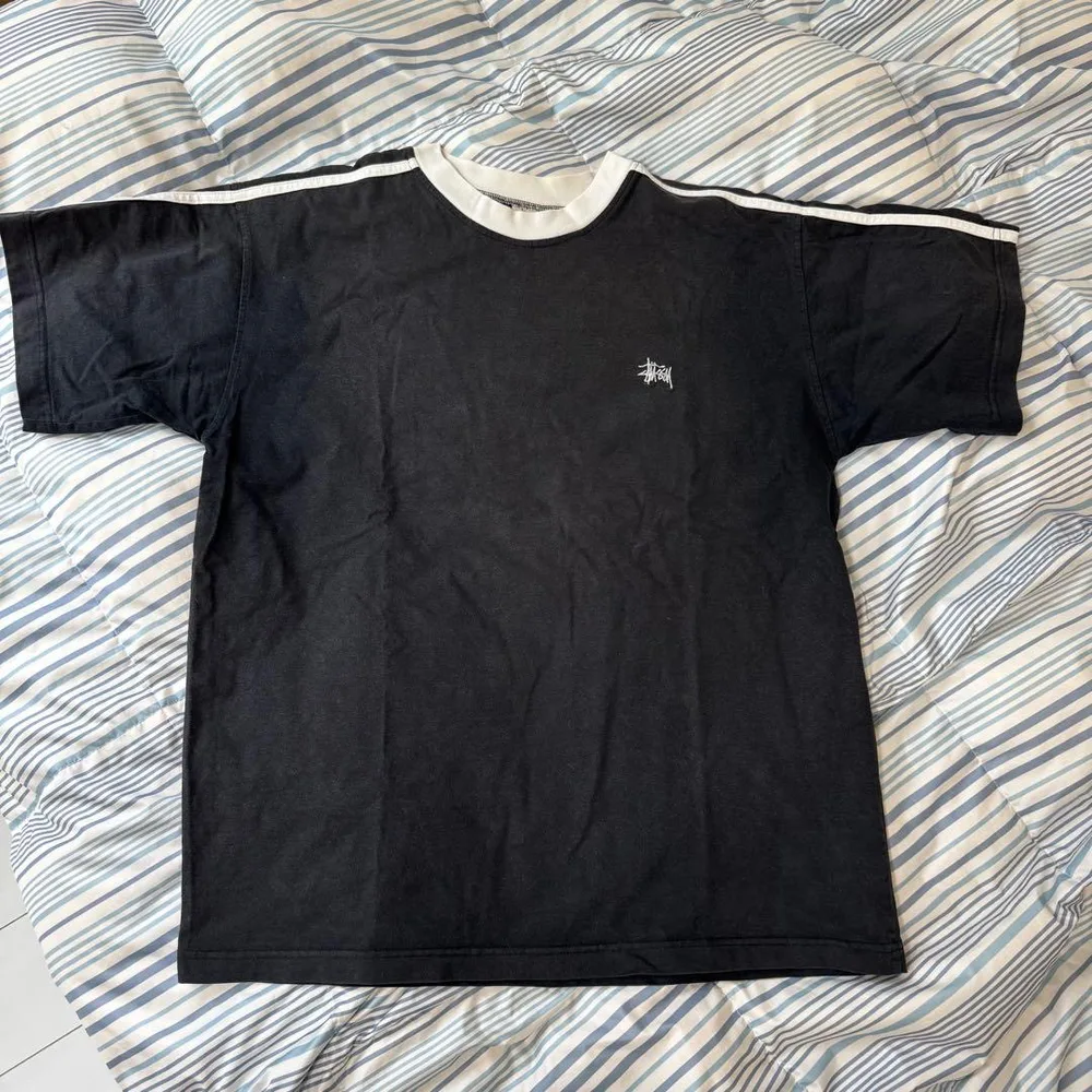 old stussy 90s リンガーtシャツ ヴィンテージ L相当